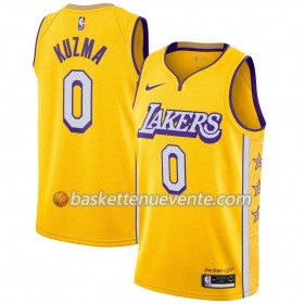 Maillot Basket Los Angeles Lakers Kyle Kuzma 0 2019-20 Nike City Edition Swingman - Homme